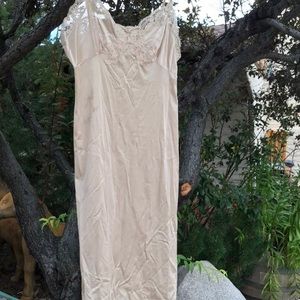 Beautiful soft nude slip dress